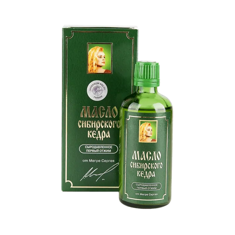 Cedrový olej za studena lisovaný, 100 ml