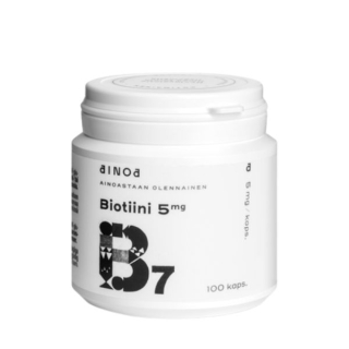 B7 Biotin, vegan, 100 kapslí