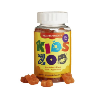 Dětská Omega-3, Kids Zoo®, vegan 60ks
