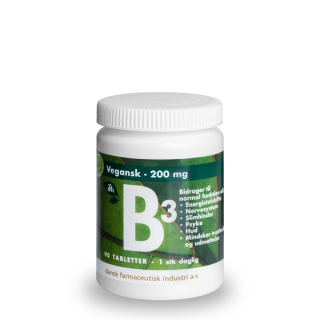 Vitamin B3, vegan, 90 tablet